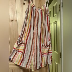 Aerie Colorful Striped Romper
